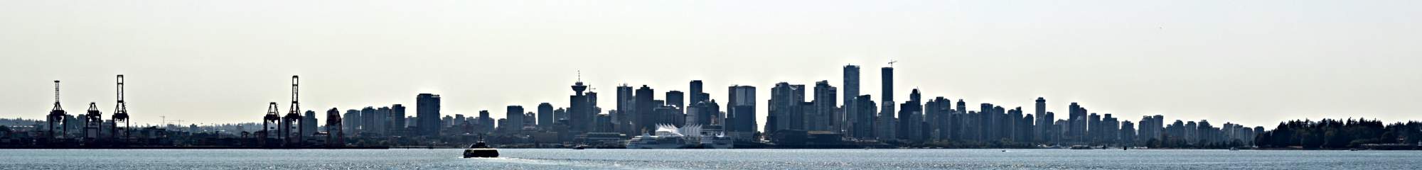 Panorama of Vancouver.