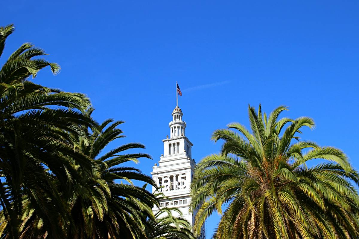 The Ferry Building at Market St