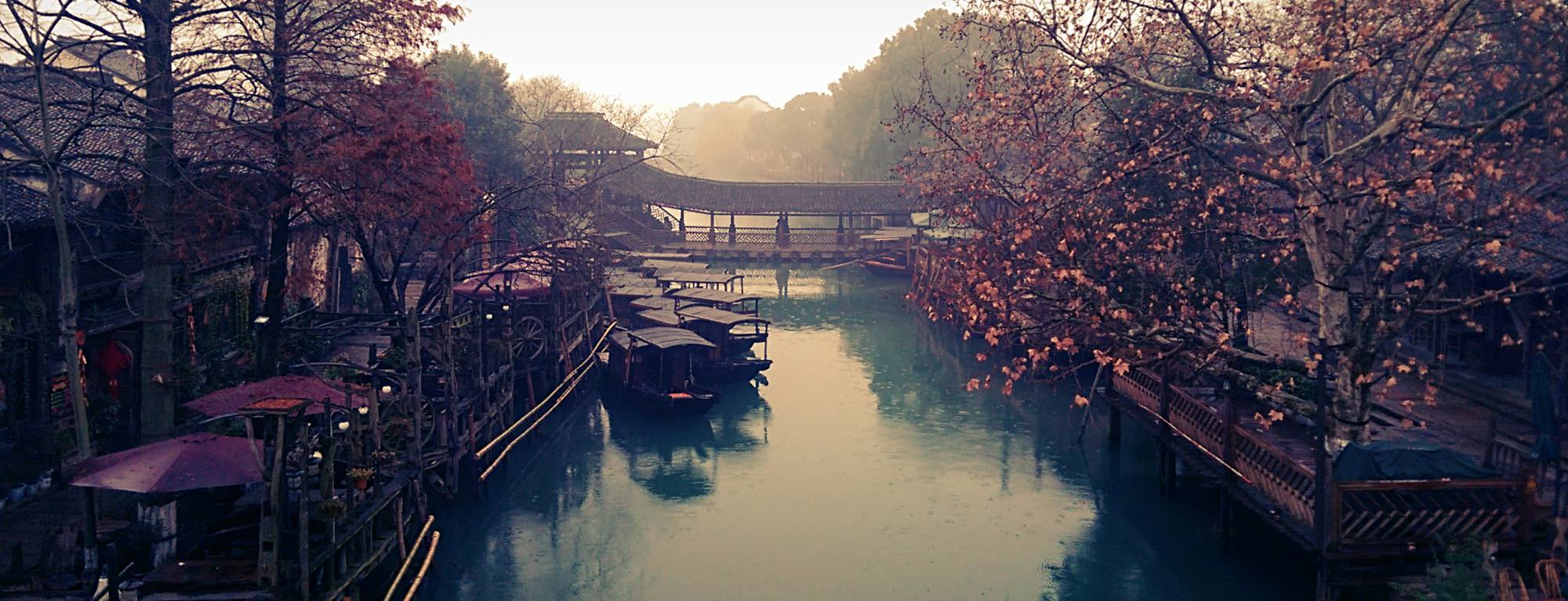 Scenic view of Wuzhen